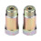 2Pcs 32mm M18*1.5 O2 Oxygen Sensor Extender Extension Spacer Bungs Adapter Silver 4