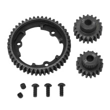 Hard Steel 46T Main Spur Gear M1 18T 20T Pinion for Traxxas XO 1 E REVO 2.0 Remote Control Car