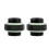 2Pcs Water Cooling Dual External Thread Hose Adapter Compression Fitting 2