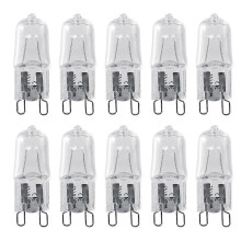 10 stuks G9 fitting halogeenlampen 120V 40W vervangingslamp voor thuis, warm wit, helder