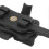 Contour HD Action Camera Adapter Mount Camera Quick Release Rail Adapter Mount Fast Helmet Guide Bracket Mount Black 4