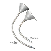 Metal Funnel Flexible 24.8inch for Car and Motorcycle Emergency Refueling