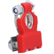 Pair of Battery Terminal Clamps Pure Copper Positive Negative Pole Connectors Good Conductivity