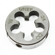 5/8'-24 Tap and Die Set High-speed Steel Right-hand Thread for Thread Restore