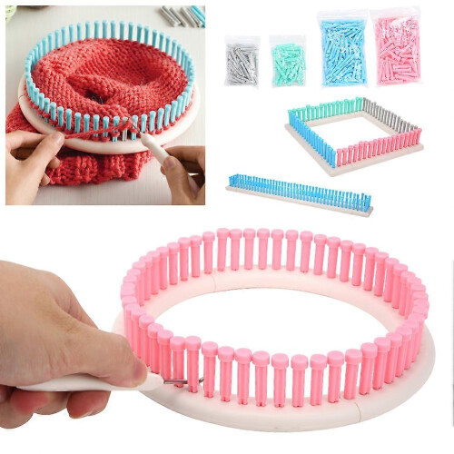 Multi Function Knit Weaving Loom Kit for Hat Scarf Manual ABS Plastic Knitting DIY Tool 1