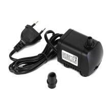 Tauchpumpe für Hydrokultur, hochtemperaturbeständig, magnetisch, geräuschlos, für Springbrunnen und Aquarien, 7 W, EU 220–240 V