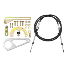 2-Zoll-Lenksäulen-Schaltgestänge-Kit als Ersatz für GM TH350/TH400/700R4/TH200/2004R/4L60/4L80E Getriebe