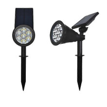 7 LED Solar Outdoor Waterproof Lawn Light, Colorful Spotlight