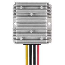 Convertidor elevador/reductor autom??tico de CC de 8V-40V a 13.8V 10A, regulador de voltaje, reductor de voltaje impermeable JN