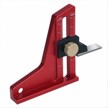 Aluminum Scales DIY Ruler Woodworking Height Measurement Tool