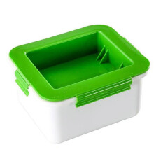 Tofupresse entfernt mühelos Wasser vom Tofu – Tofupresse mit Wasserauffangschale