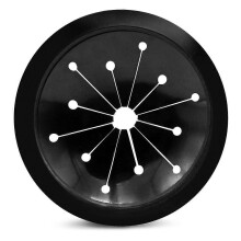 2 PCS Garbage Disposal Splash Guard Sink Baffle, Food Waste Disposer Accessories for Waste King, Whirlaway and GE Models CLEESINK