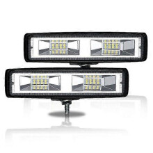 2x 12V 48W Offroad-Pkw-SUV-Fahrscheinwerfer LED-Arbeitsscheinwerfer Flutlicht/Spot