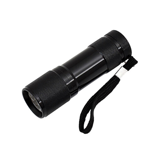 9 LED 670nM Red Beam Light Flashlight Red Torchs