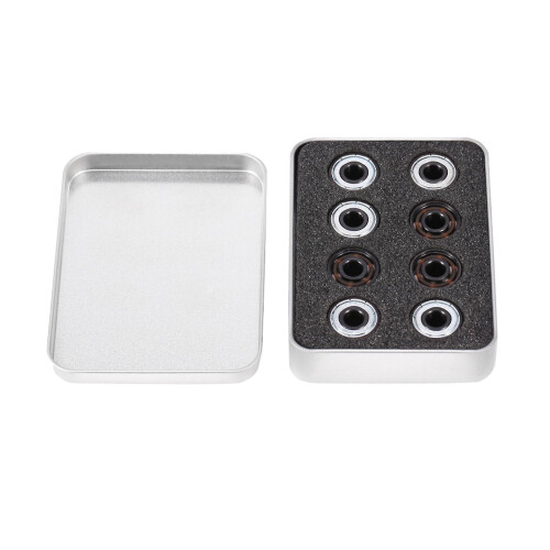 16pcs Set Inline Roller Skate High Speed 608 Bearings Single Side Shield Ceramic Balls 1