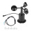 0-70m/s Environment Signal Output Pulse Type Three Cups Wind Speed Sensor Anemometer 3