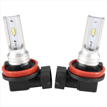 LED-Nebelscheinwerferlampe, H16 LED-Nebelscheinwerfer Hochleistungslampe Csp-Y11, Kaltweiß 6500K (2er-Pack)