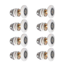8pcs Shower Door - Roller Caster Wheel For Shower Door Sliding Rollers Door Roller Replacement Wheel 25mm