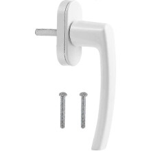 Manija para puerta y ventana de PVC, blanca