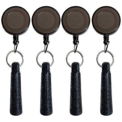 4 Pcs Elastic Silicone Retractable Pencil Holder, Duty Retractable Pull Pen For Woodwork, Bricklaye