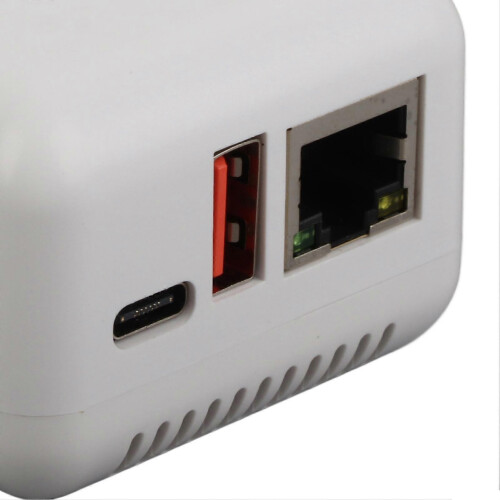 USB 2.0 Network Print Server 5V LAN Print Share Server Wireless Print Server for Windows XP for Android for Linux 3.4 100?240V US Plug 2