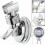 Abs Wall Mounted Suction Bracket Bathroom Shower Head Handset Holder 1