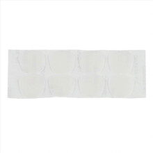 8 parches/almohadillas para boquilla de saxof??n alto/tenor de 0,8 mm --- transl??cido