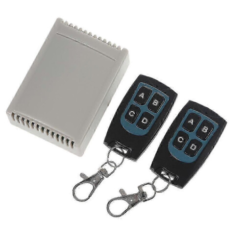 Wireless Remote Controller 433mhz For Dc 12v Relay Receiver For Garage Motor Doo