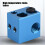 3D Printer Accessories Aluminium Heating Block Heater Hot End for Makerbot (Blue) 4