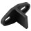 Black Coated Plastic Floor Guide for Sliding Barn Door Bottom Gate Hardware Accessory 5
