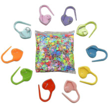 1000 Stück Häkelmaschenmarkierer, Strick- und Häkelmaschenzähler, Maschenmarkierer-Clips, Häkeln