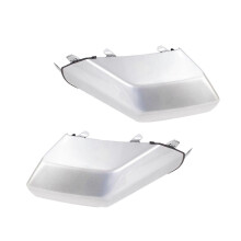 2PCS New Silver Front Bumper End Caps for 2007-2014 Toyota FJ Cruiser | LH & RH | GRI02263 | OEM TO1005174,5242335020