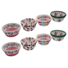 100 Stück Papier-Kuchenförmchen/Cupcake-Förmchen, Muster und Farbe zufällig