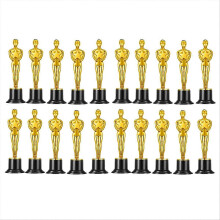 20 goldene Auszeichnungstrophäen, Mini-Trophäen als Gastgeschenke für Feiern, Klassenzimmerpreise und Partys, akademische Auszeichnungen