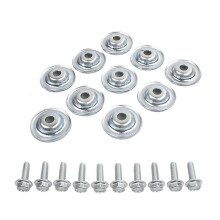 20Pcs/Set Skid Plate Washer Easy Installation Rust-proof Car Accessories UTV Skid Plate Washer Bolt 7556065 7518529 for General Ranger RS1 RZR 500 570