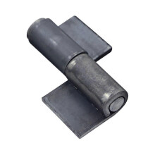 Heavy Duty Weld On Hinges - 5mm Thick Steel - Detachable Pin - Pack of 2