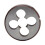 UNC Round Die Exquisite High Accuracy Thread Screw Die for General Thread Processing 3