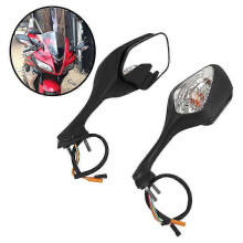 Für Honda CBR1000RR (Baujahre 2008–2016): Klappbare Rückspiegel, verstellbare Seitenspiegel mit Blinker