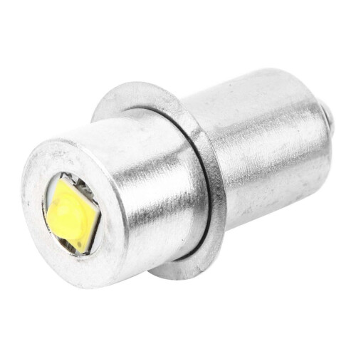 P13.5S 3W LED Flashlight Replacement Bulb Torch Lamp Emergency Work Light (White 3V) 1