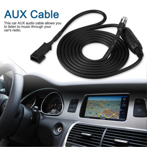 3 Pin AUX o Cable Adapter for E39 E46 E53 X5 16:9 CD Player Navigation 2