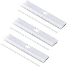 Vertical Blind Hanger 5" (127mm) Replacement White Hangers For Slats Louvre Diy Adjustable Vertical Blind Accessories Pack Of 20.