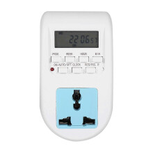 1 Stück AC220V-240V Multifunktionale LCD-Digital-Zeitschaltuhr für Steckdose, neu