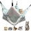Crday Small Pet Hammock, Guinea Pig Cage Hammock, Double Layer Pet Hammock, For Ferret Gift 1