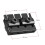 4-string Headless Electric Bass Guitar String Locking Nut Set with 2 Wrench 2 Screw Black 2
