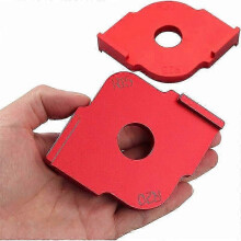 XHX Angle Jigs, Set of 2 Angle Router Jigs Jig Router Templates for Woodworking Tool