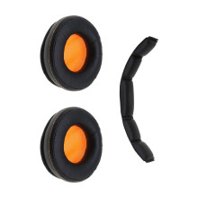 Ohrpolster und Kopfbügel, schwarze Ersatzteile für den Kopfhörer SIBERIA 800/840, 2 Stück