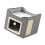 Foldable Cats Bed House With Double Tiered Design And-square 1