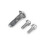 Bicycle Computer Metal Bracket Camera Adapter Mount for Gopro (Black) 5