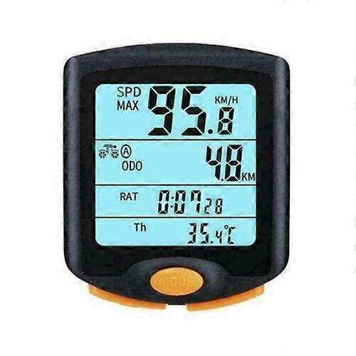 Waterproof Speedometer Wireless LCD Bike Computer Speedometer Odometer Bicycle 1