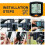 Waterproof Speedometer Wireless LCD Bike Computer Speedometer Odometer Bicycle 4